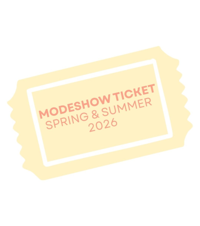 Westen Mode Modeshowkaart Kleurloos