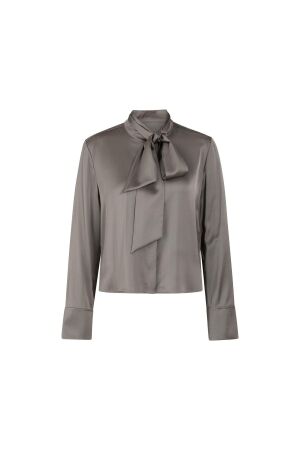 MarcCain Collections Bluse 836 Soft charcoal