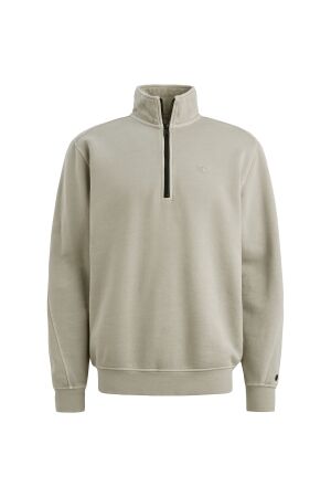 Cast Iron Half zip collar regular fit halfzi 9031 Drizzle