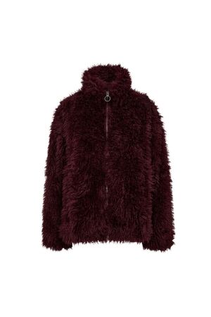 Freequent Faux fur zipper Port royale