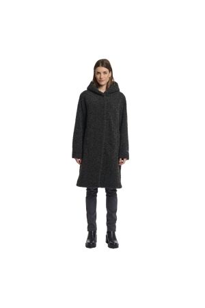 Rino en Pelle Teddy coat with hood 10874 deep iron